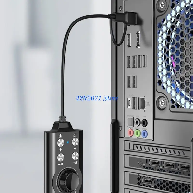 게임 음악 제작을 위한 디지털 신호 처리 기능이 있는 F3KE 휴대용 컴퓨터 사운드 카드