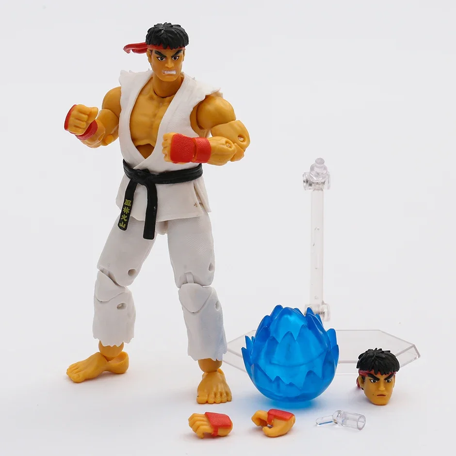 

Экшн-фигурка SHF Ryu из ПВХ, Коллекционная модель, игрушка, подарок на Рождество, 16 см