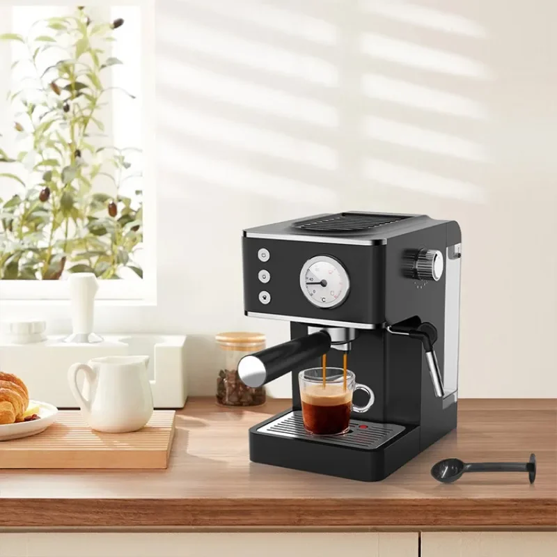 Italian Semi-automatic Pressure Coffee Machine Small Household Espresso Machine Steam Milk Frothing Machine Portable Cafetera 6