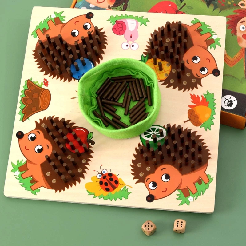 

Montessori Hedgehog Matching Puzzle Toy Mathematics Number Sorting Plugging Toy Brain Developmental Toy Kids 3 4 5 Gift Dropship