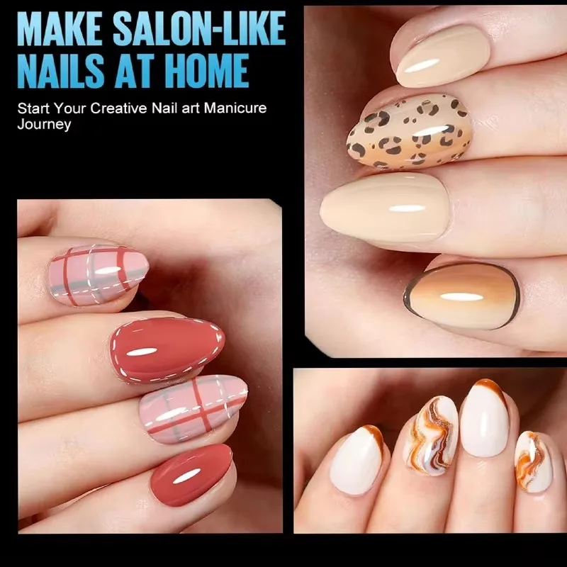 박스당 240개, 세미 매트 XXS 소형 아몬드형 네일 패치, 풀 커버리지, 소프트 젤 인조 손톱, 연장형, 매우 짧은 손톱에 적합