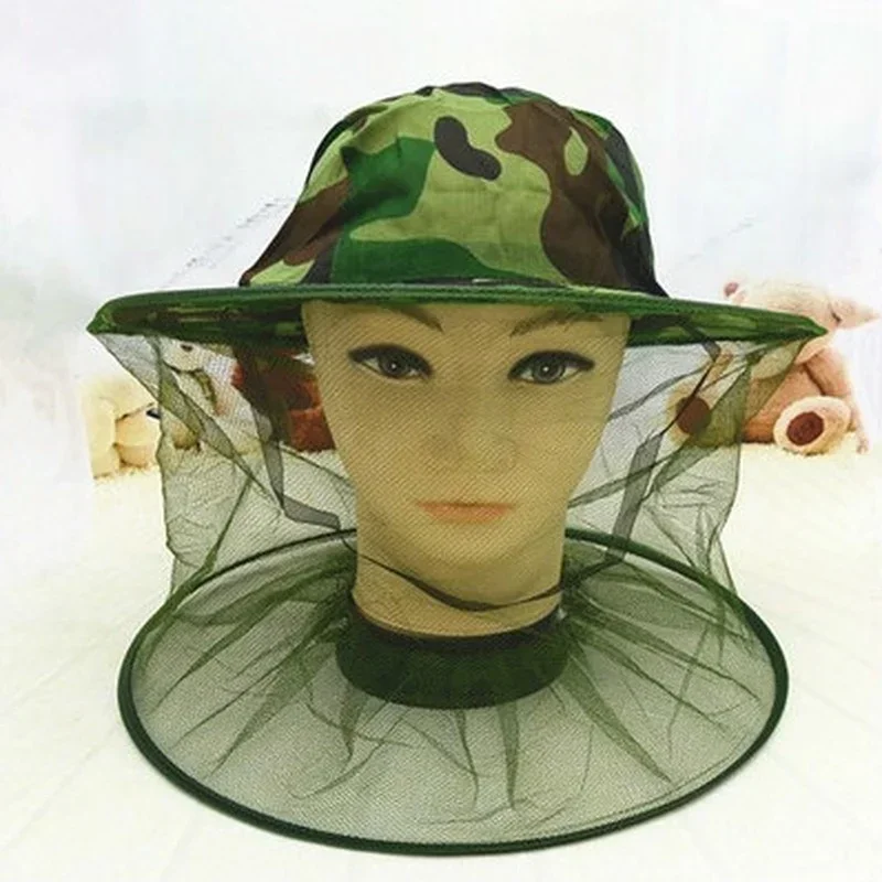 Sunscreen Fishing Hat Night Fishing Mosquito Insect and Outdoor Fishing Sunshade Hat Face Covering Breathable for Men and Women
