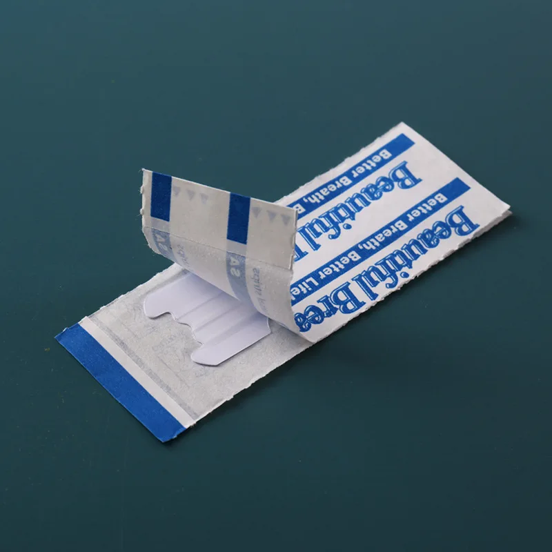 200/100/50PCS Transparent Breath Nasal Strips 2 Supports Stop Snoring Right Aid Nose Patch Good Sleeping Patch Better Breathing 6