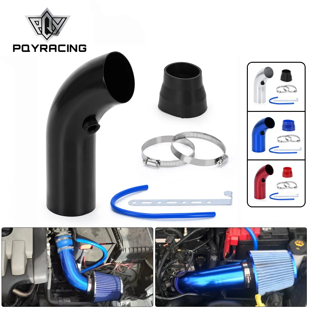 VR- Filtro dell'aria universale da 3 76 mm e tubo di aspirazione dell'aria fredda K tubo per tubo di induzione turbo con cono filtro dell'aria VR-A28 + IMK14  34