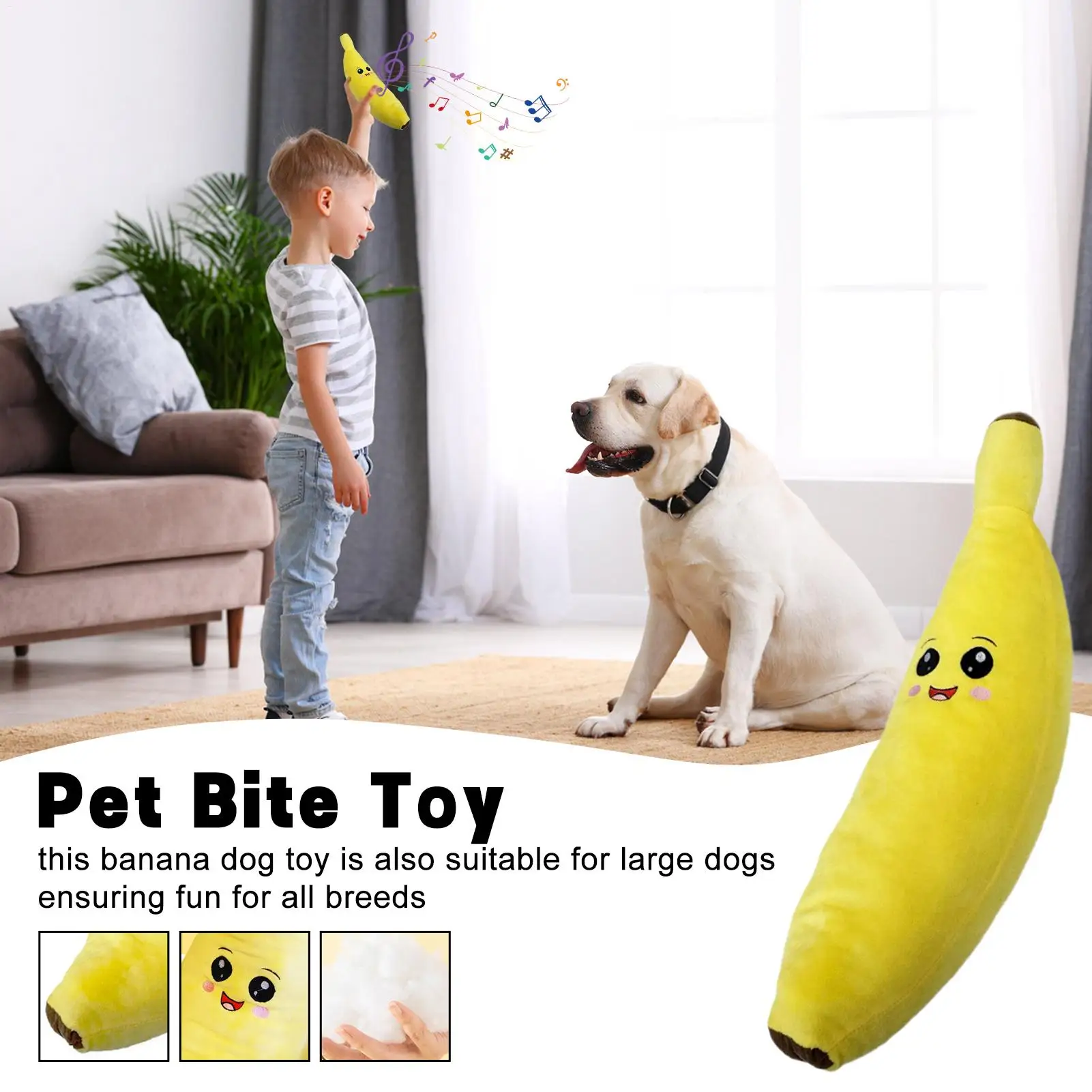 Cute Stuffed Puppy Toy Dog Squeaky Toys to Keep Them Busy Cute Soft Puppy Self-Entertaining Toy for Boredom