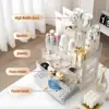 Luxury Drawer Makeup Storage Box Large Cosmetic Case Acrylic Jewelry Lipstick Storage Box Vanity Countertops Makeup Organizer 3