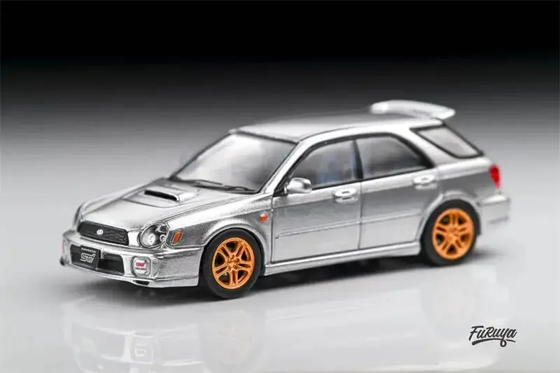 Furuya 1:64 Impreza WRX STi Sedan Mk2 GD / GG Bugeye / Blobeye limited999 Diecast Model Car 3