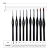 10Pcs Detail Brushes with Triangular Handles, Miniature Brush for Fine Detailing & Art Painting,Acrylic&Nail, Watercolour 2