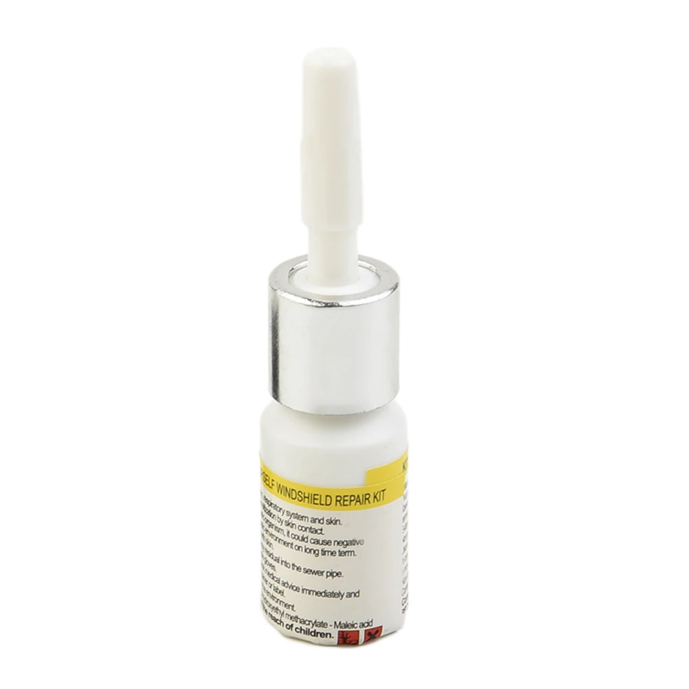 

Hot Sale 2pcs Windshield Glass Repair Solution Practical Long Crack Repair Liquid Set Brand New And High Quality