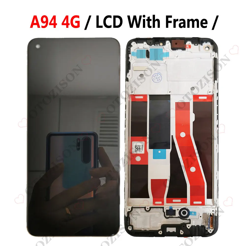 Incell OPPO A94  LCD ũ ġ  Ÿ  ü,  , 4G CPH2203 ÷, A94 5G CPH2211