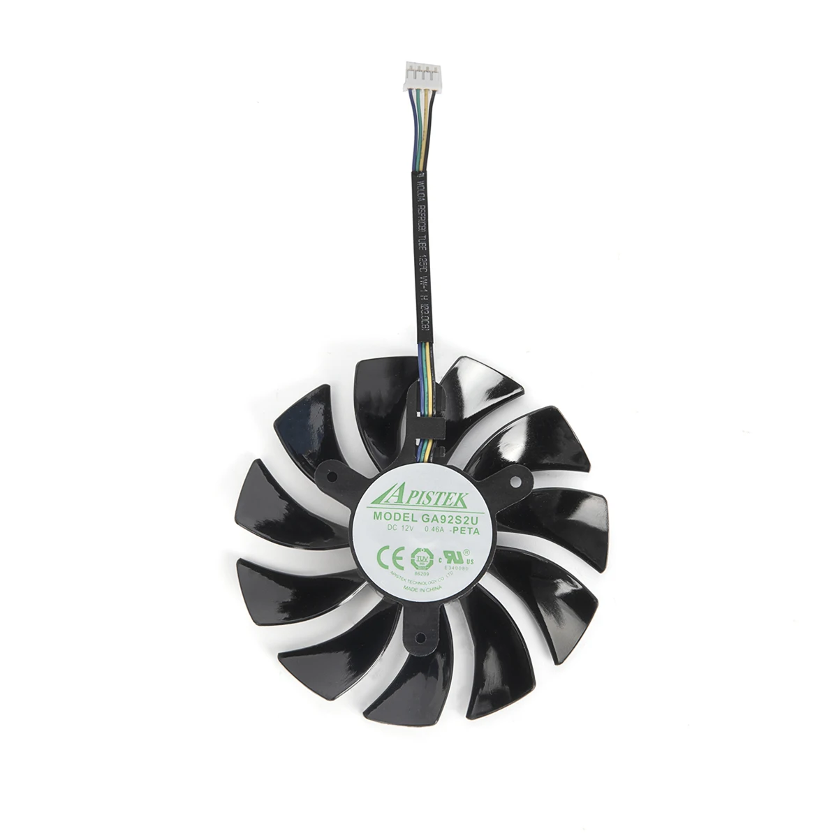 Placa Gráfica Ventilador de Refrigeração para Zotac Gaming Geforce Rtx 2080 2070 2080 ti Amp Extremo fã Gpu 87 mm Ga92s2u Rtx2080 2080ti - Imagem 3