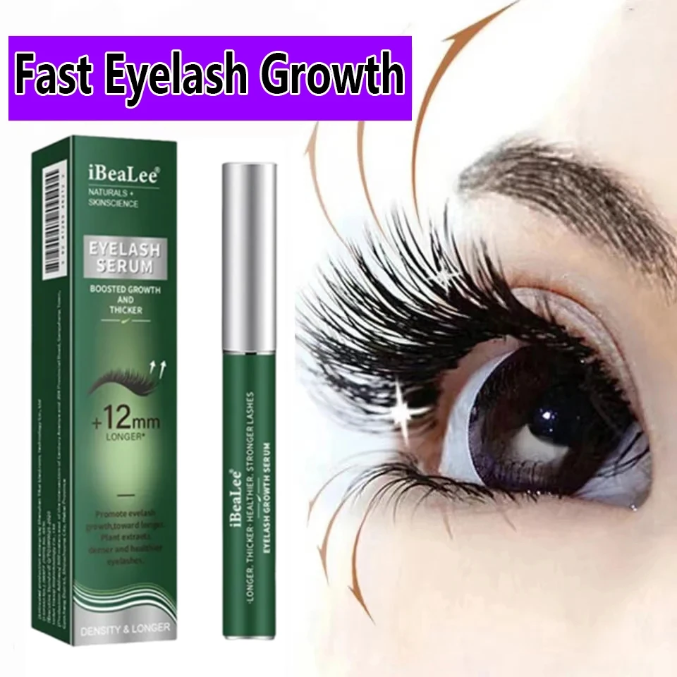 7 Days Eyelash Fast Growth extension Essence Liquid Natural Enhancement Nourishing Curls Thicker Lashes Hair Curly Care Serum