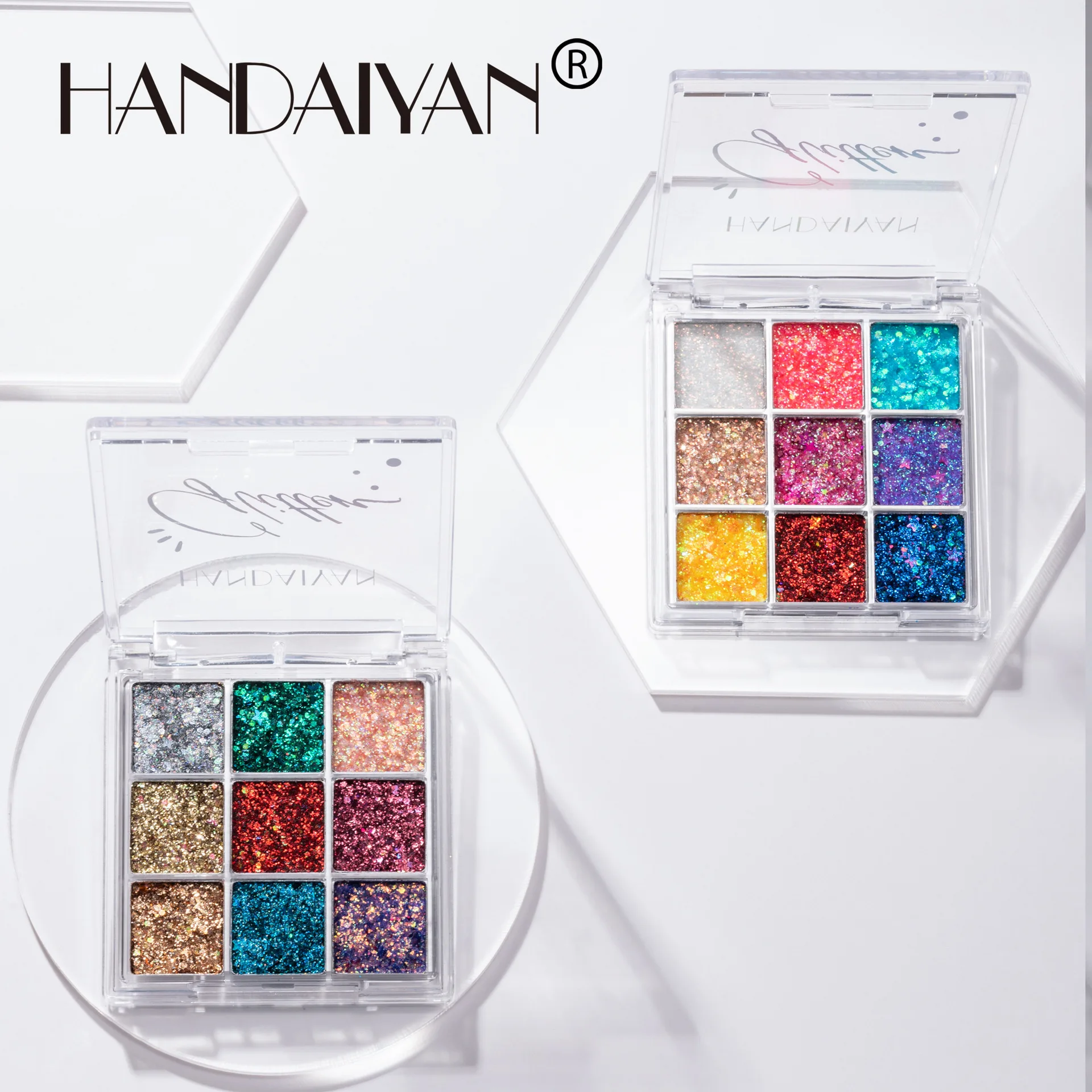 Shimmer Eyeshadow Glitter Body Face Art Loose Sequins Diamond Jewels Rhinestones Makeup Pallet Waterproof Party Festival 3