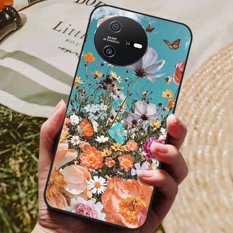 Luxurious Soft Silicone Shockproof Cat Design Case Cover