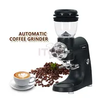 ITOP Automatic Coffee Grinder Stainless Steel Titanium Plated 75/74mm Ghost Tooth/Flat Burr Coffee Milling Professional Miller 1