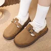 Women's Thi Bot Fce Lined Birkfoot Snow Boots Autumn Winter Anti Slip Fur Bean oes Warm Cotton oes Casual Sle