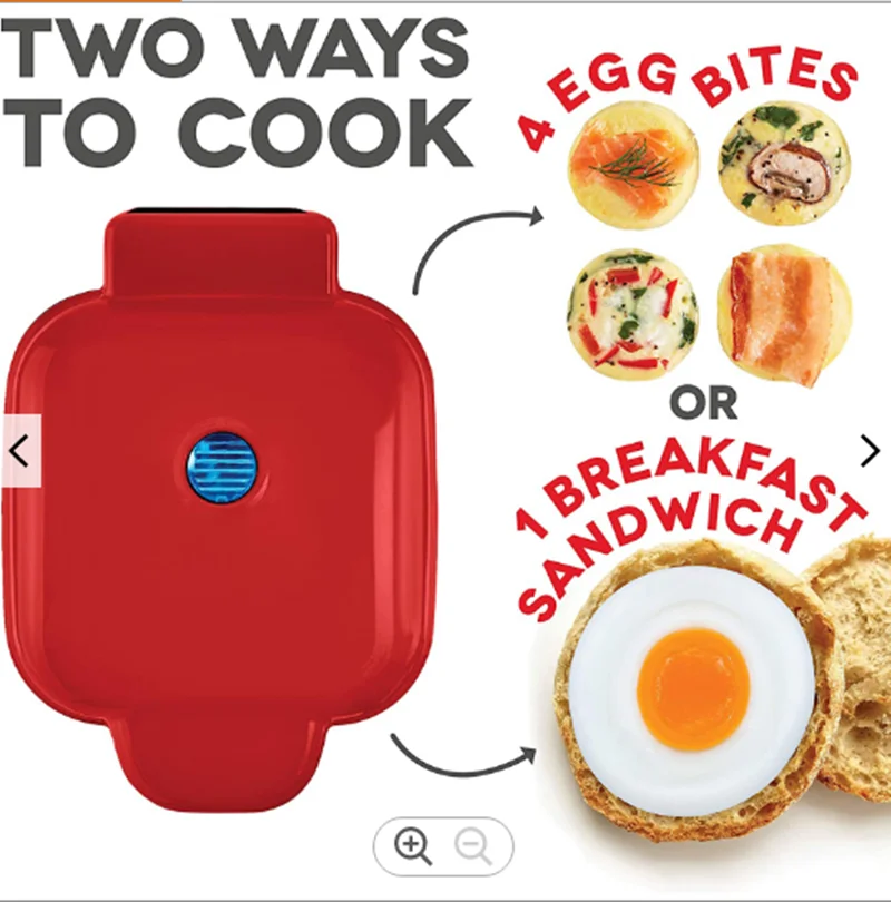 Multi Non-stick Plates Family Hamburger Sandwich Maker Smart Mini Detachable Egg Breakfast Sandwich Makers 2