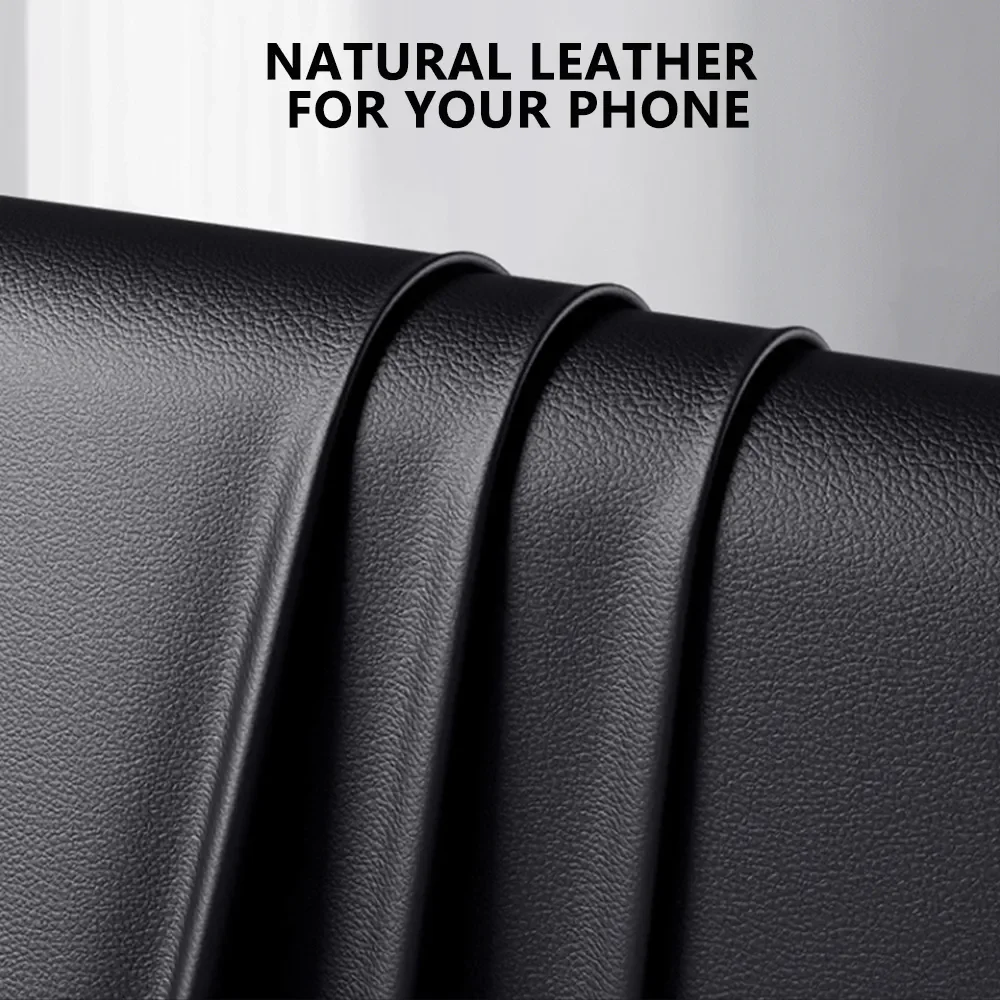 Genuine Leather Phone Case for Huawei Mate 60 Pro Plus Mate60 Luxury 100% Cowhide Skin Panda Armor Cover Splicing Color Fundas