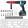 Electric Rivet Nut Gun Adapter, Home DIY Rivet Nut Riveting Tools, M3 M4 M5 M6 M8 M10 Riveting tools, Cordless Riveting Machine 6