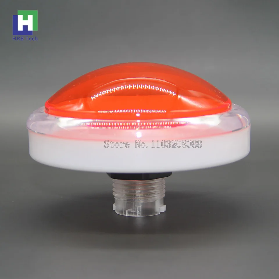 EG STARTS 10 x Arcade Square vierkante led-verlichte drukknop met micro- schakelaar voor Arcade Machine Gaming Game Consoles Jamma Kit onderdelen 12 V lamp 33 mm toetsen (per kleur 2 stuks