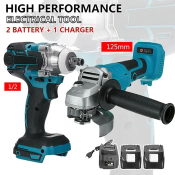 Brushless Cordless Angle Grinder Kit 1