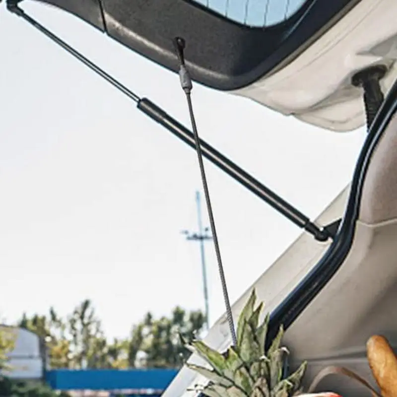 2Pcs Car Trunk Ball Holding Cord Rear Shelf Straps Vehicle Tailgate Lanyard Trunk Storage Package Tray Lid Rope Nylon Lanyard