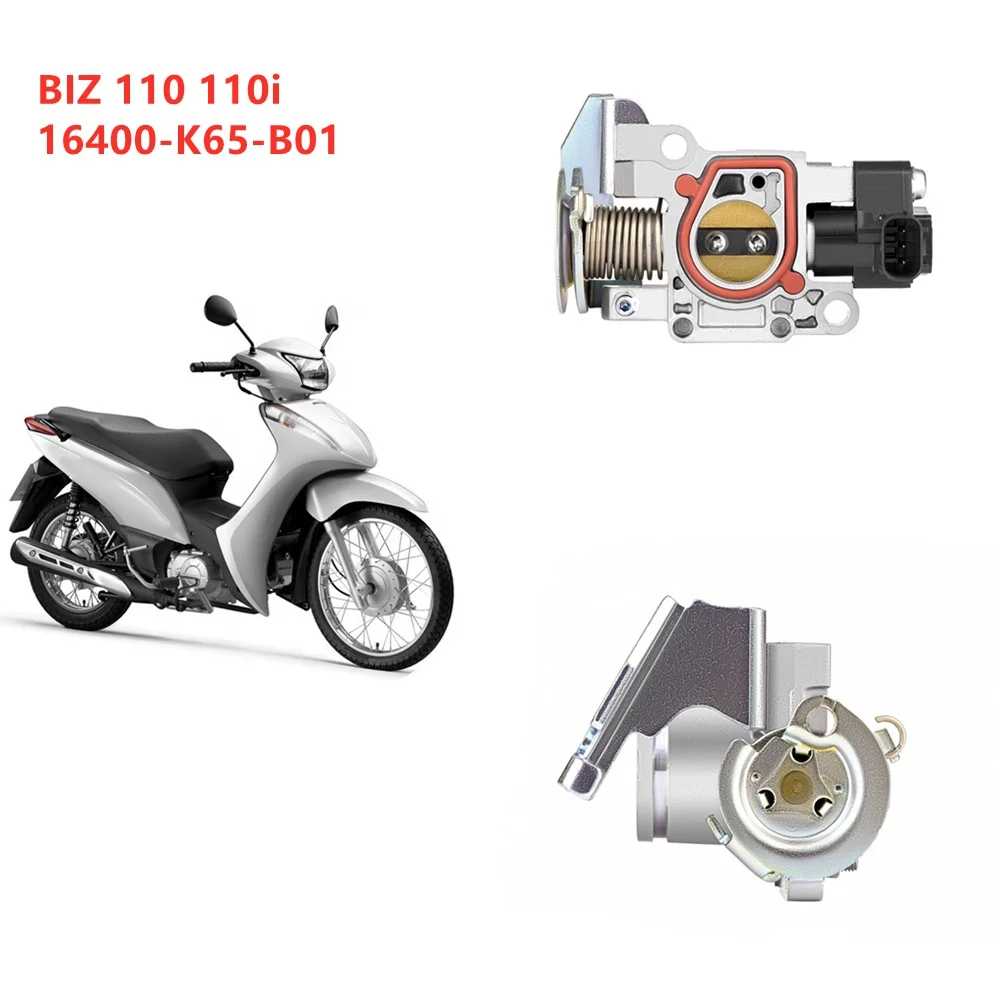 

New 22MM Motorcycle Throttle Body 16400-K65-B01 For Honda BIZ110 BIZ110I BIZ 110 110I 2016-2017