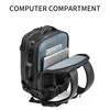 Travel backpack For Men waterproof 17.3 inch Business Laptop Backpack with Separate Shoe Bag outdoors Hiking camping backpack 4