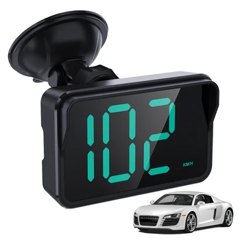 Display Head-Up GPS Universale per Auto, Tachimetro Digitale per Tutti i Veicoli, Plug and Play, Accessorio Auto