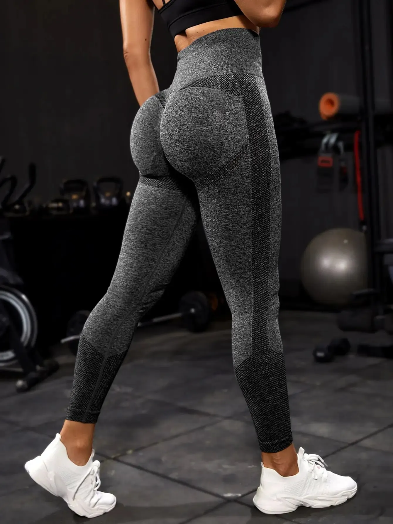 Yoga Sport Women Fitness Seamless Workout Leggings Fashion Push Up