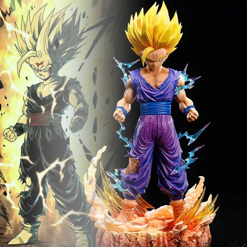 

Экшн-фигурка Dragon Ball Z Son Gohan Super Saiyan 2 Gohan, 26 см, аниме Статуэтка детской модели, коллекционная настольная декоративная игрушка, подарки