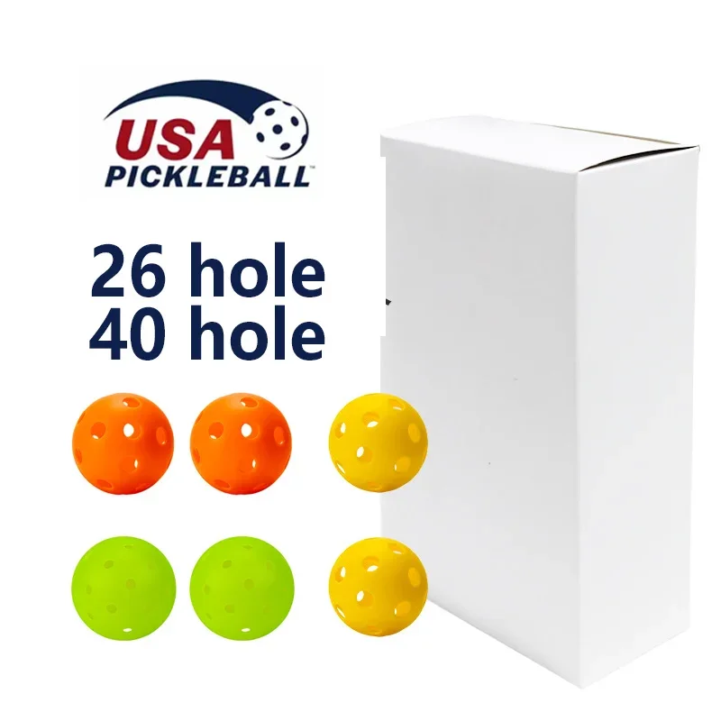 FRANKLIN Pickleball X-26 Indoor Ball - Palline da Pickleball - 6/pack
