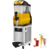 VEVOR Commercial Slushy Machine, 12L Single Bowl, 24 Cups Output, 550W Stainless Steel Margarita Smoothie Frozen Drink Maker 1