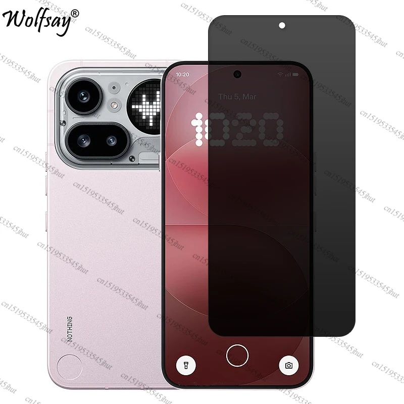 Advanced Anti-Spy Tempered Glass Privacy Screen Protector
