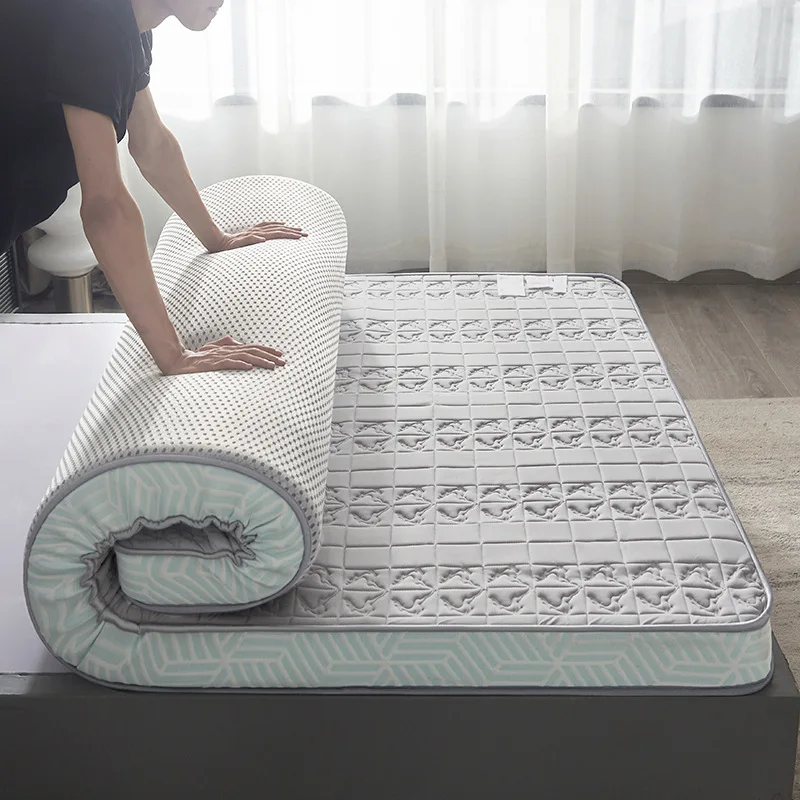 Simple Style Knitted Cotton Mattress for Rental Dormitory Student Cushioning Memory Hard Cotton Tatami Cushioning