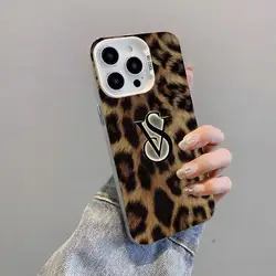 Luxury V - Victoria S - Secret VPink Shockproof Colorful Phone Case for iPhone 15 Pro (CBA1)