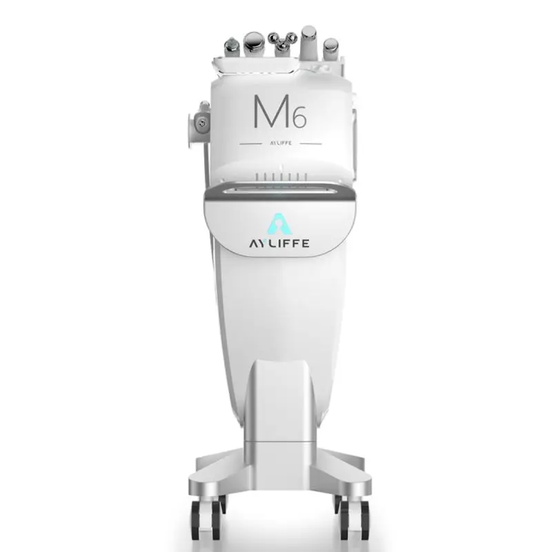 

2024 Professional Intelligent 6 In 1 Facial Cleaning Oxygen Jet Aqua Peeling Microdermabrasion Skin Rejuvenation Beauty Machine
