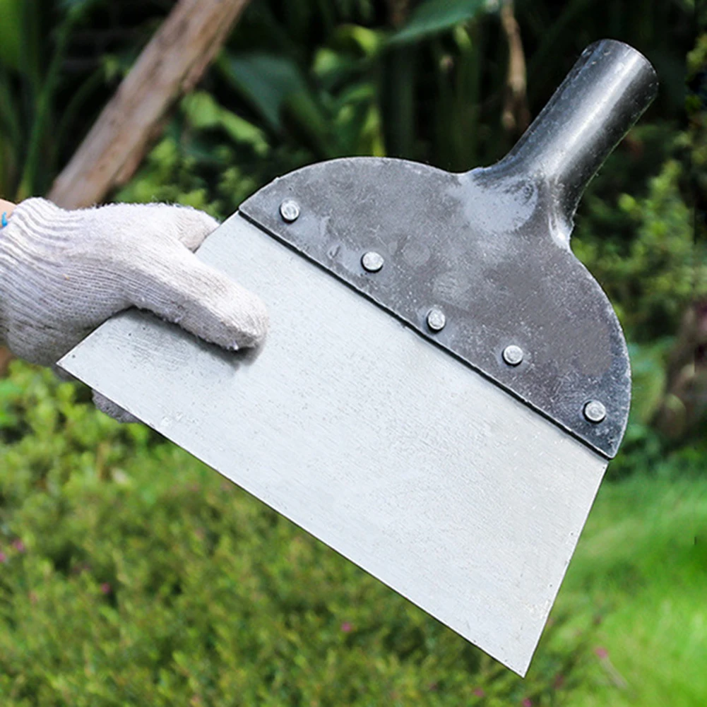 Thickened Cleaning Shovel Lawn Cleaning Knife Putty Paint Shovel Large Wall Shovel Cement Knife Stainless Steel Garden Tools 5