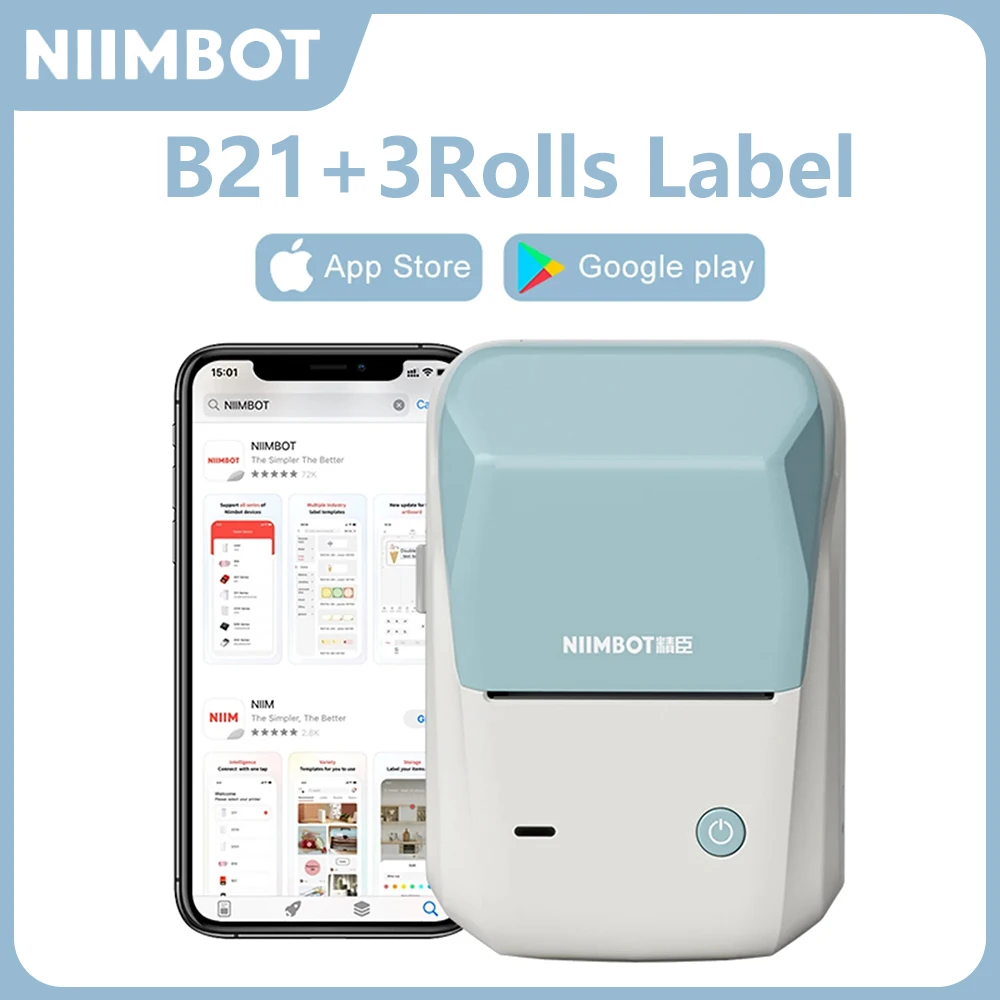 Nimbot Android Pocket Printer Label Thermal Label Printer
