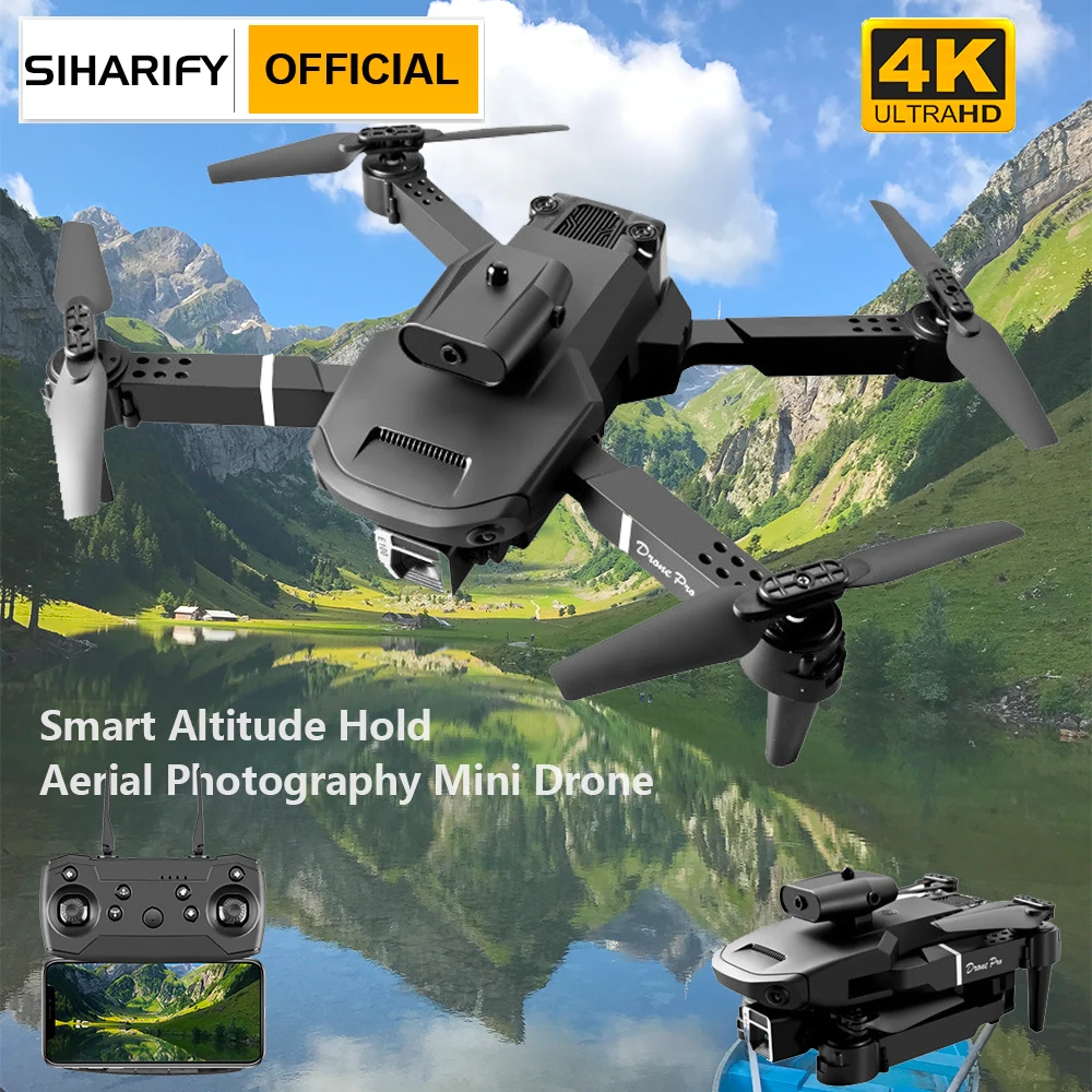 2023 Professional Avoid Obstacles Mini WIFI HD 4k Drone With Camera Hight  Hold Mode RC Plane Helicopter Toys Rc Quadcopter Drone - AliExpress