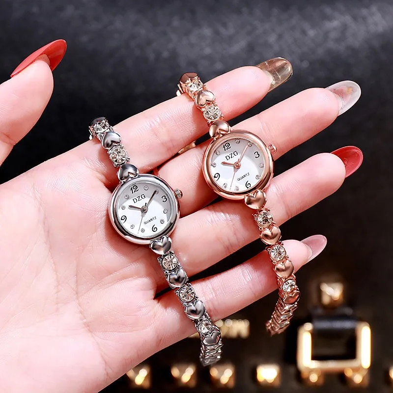 

Watch For Women Heart Bracelet Watches With Diamonds For Women Fashion Watches For Students Quartz Watches reloj para mujer