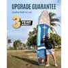 Inflatable Stand Up Paddle Board for outdoor water sports PVC material blue ultra-wide 11'6x35 stable design with non-slip deck