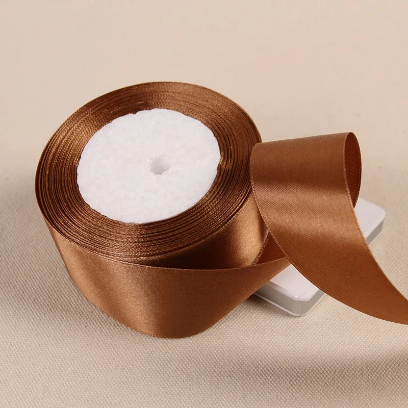 Elegant 40mm Polyester Satin Ribbon - 22 Meters for Gift Wrapping & Home Decor