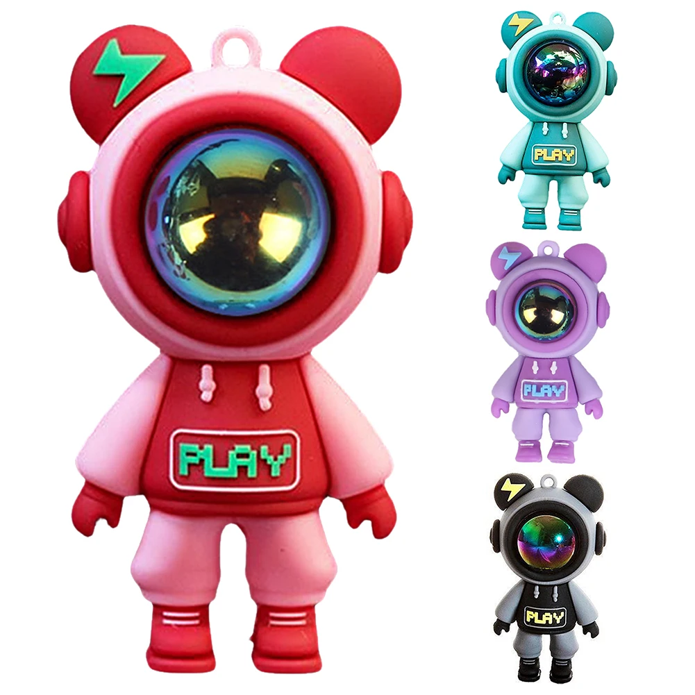 Car Air Outlet Perfume Clip Cartoon Astronaut Aromatherapy Ornament Funny Car Air Freshener Ornament Vent Accessories