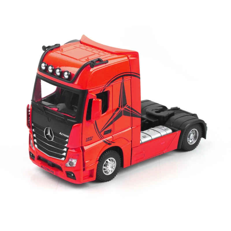 1:36 Mercedes-Benz ACTROS Simulation Alloy Truck Head Model with