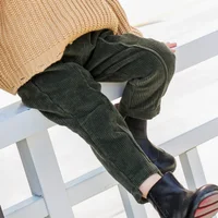 Children Pants corduroy Kids Winter Autumn Clothes Girls Trousers for baby boys harem pants toddlers thick warm fleece good 3