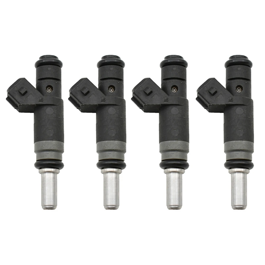 A68F-4Pcs 7506158 13537506158 Fuel Injector For BMW 1 Series E87 118 I/120 I 06-11 120 I 03-11 3 Series E46 318 01-05 2.0L