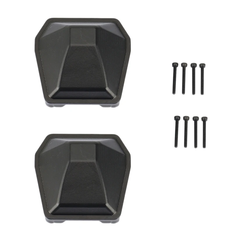 1Set/2Pcs Front & Rear Diff Cover Axle Housing For Axial SCX6 AXI05000 1/6 RC Crawler Car Upgrade Parts Accessories
