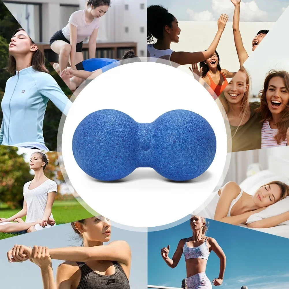 Peanut Massage Ball Yoga Roller Relax Tight Muscles Peanut Balls Myofascial Release EPP Exercise Ball for Exercise Fitness