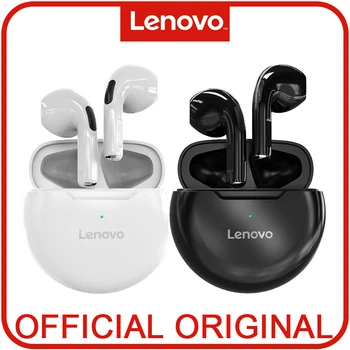 레노버 HT38 TWS 블루투스 5.0 무선 이어폰, 스포츠 이어버드, 방수 헤드폰, 하이파이 마이크 이어피스, 음악 헤드셋 상품 이미지